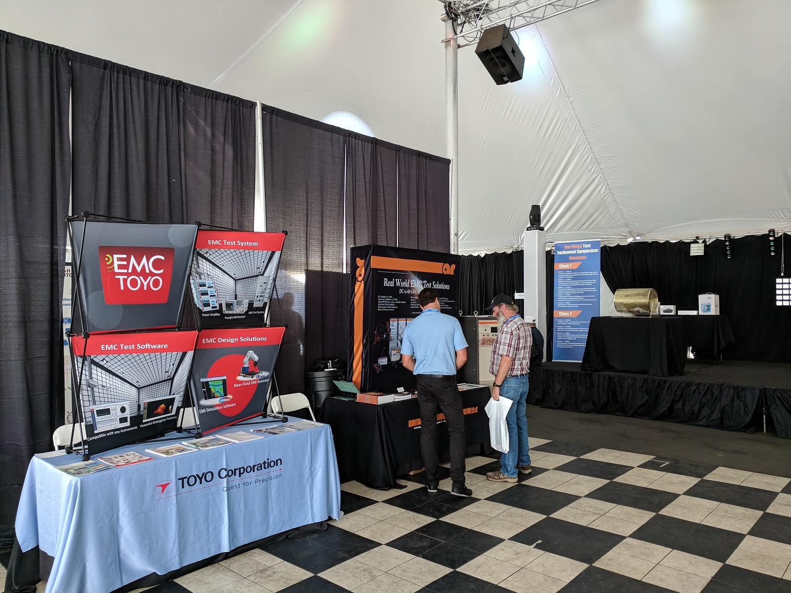 Thank you for stopping by TOYO booth at San Diego Test Equipment